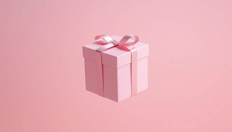 Elegant gift box for memorable gifting strategies for MedSpa Owners.