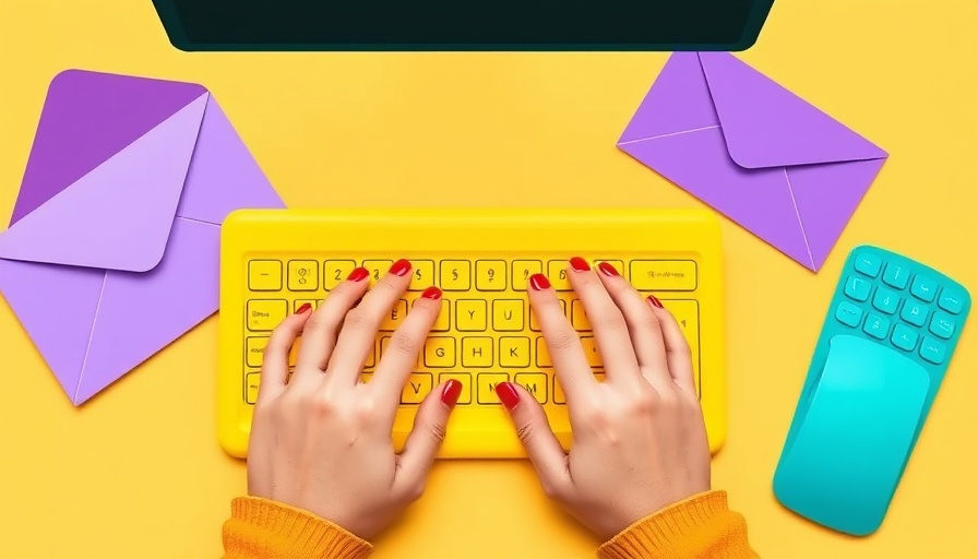Colorful digital marketing concept for growing a newsletter to 40K subscribers.