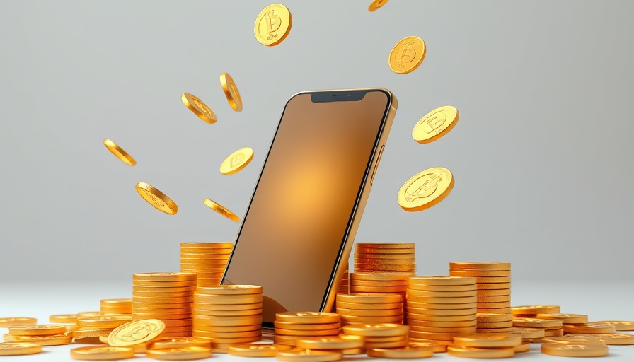 Future of Fintech for MedSpas: Smartphone and digital coins.