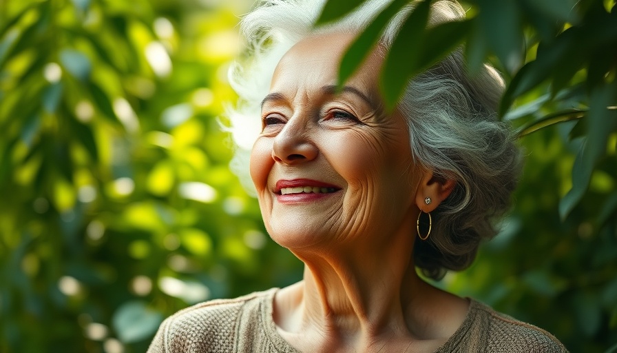 Older woman enjoying a weekend in nature, ways to spend your weekend