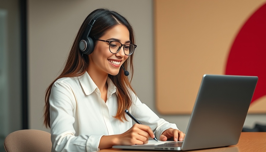 Professional woman working with a laptop in minimal office - best CRMs for utilities in 2025
