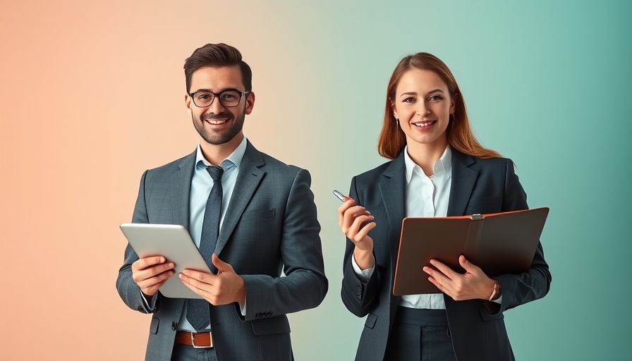 Proving SEO Value in the AI Era - two professionals leveraging marketing insights.