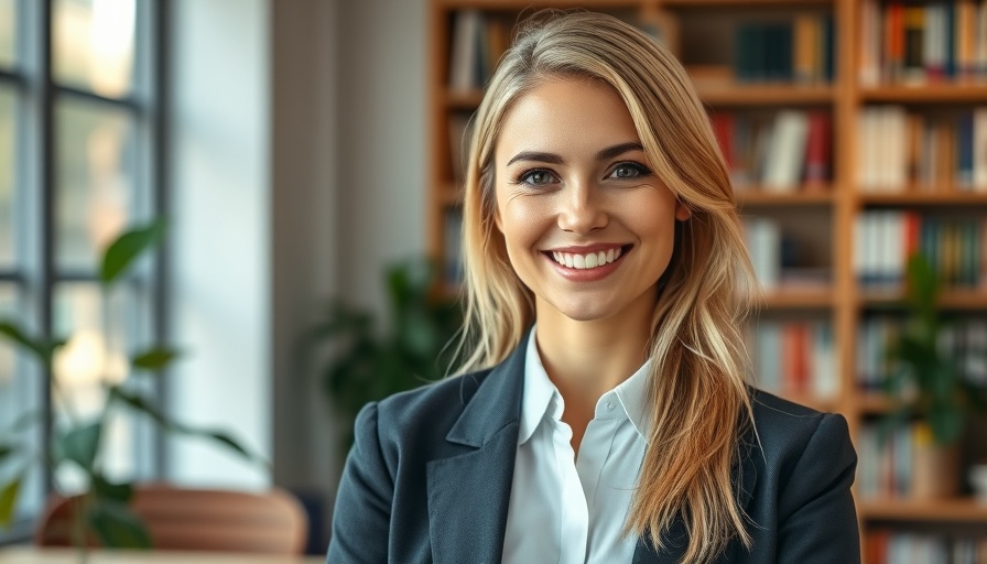 Professional woman indoor setting, what today’s buyers are looking for.