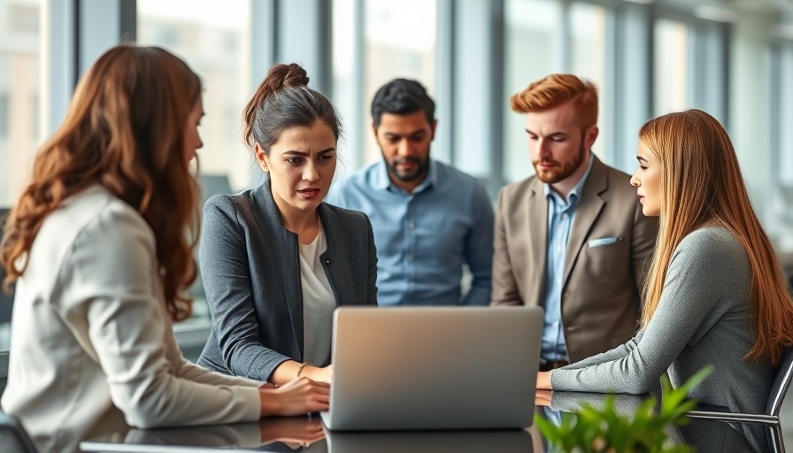Frustrated team discussing in office; Why Your SEO Isn’t Working.