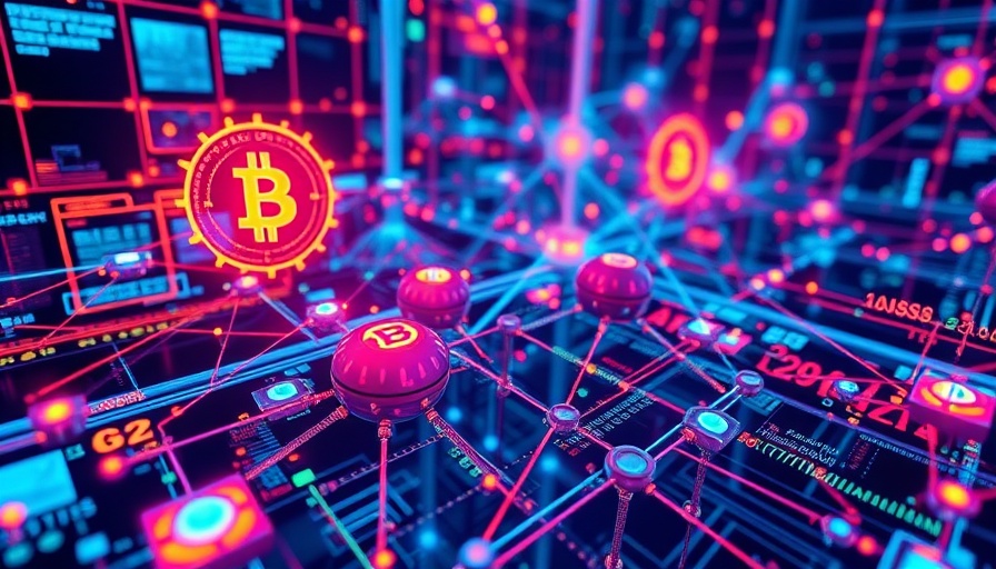 Futuristic digital network visualizing cryptocurrency boom in 2025
