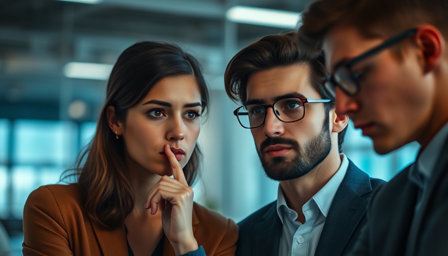 Young professionals in discussion reflecting quarter-life career crisis.