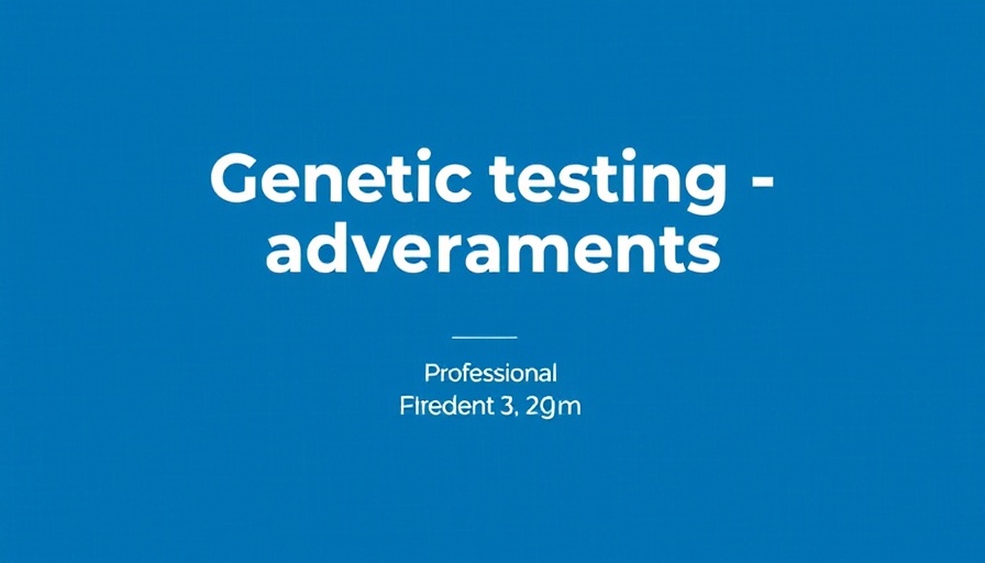 Presentation on genetic testing for feline disease advancements.