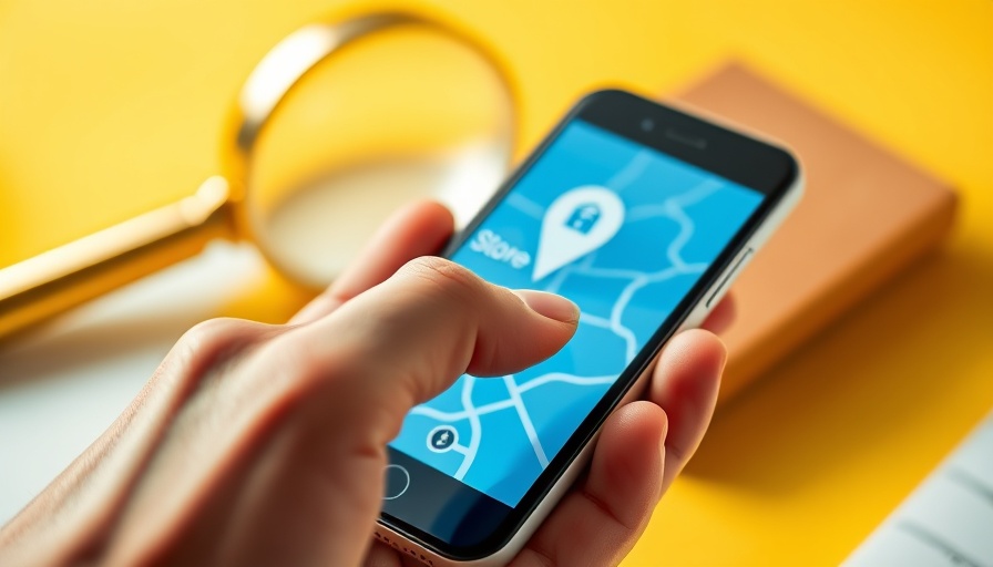 Digital map icon for Google Verified badge for local services ads on smartphone.