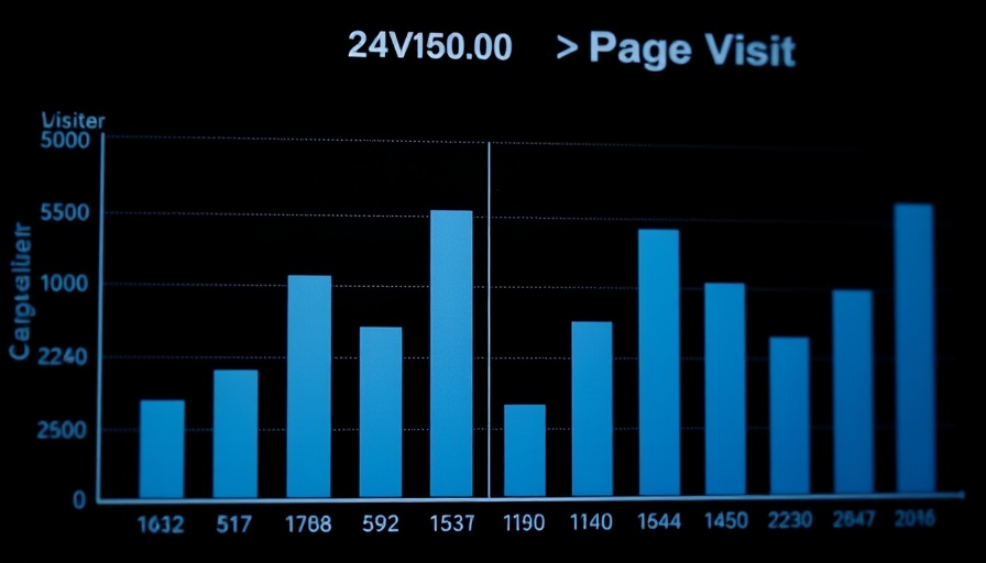 Comparative analysis chart of visitor data for medspa marketing.