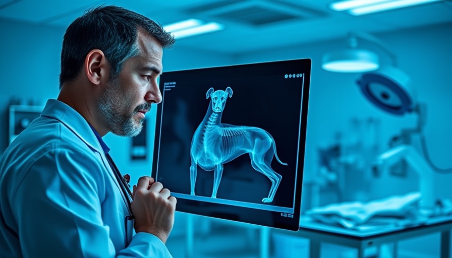 Veterinary professionals analyzing X-ray in clinic, One Health Veterinary Hospital Design