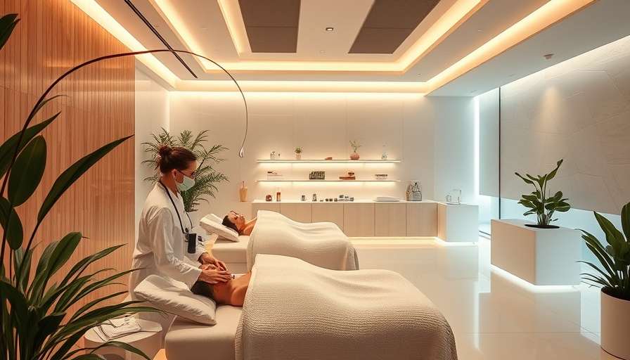 Modern med spa embodying value-centric business culture.