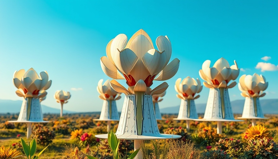 Futuristic nuclear reactors symbolizing business opportunities in the Third Nuclear Renaissance.
