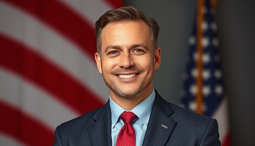 Florida gubernatorial candidate smiling in professional portrait