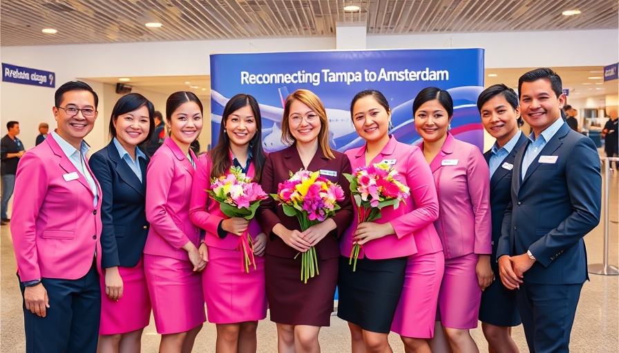 Delta Airlines Nonstop Flight to Amsterdam: Tampa staff event.