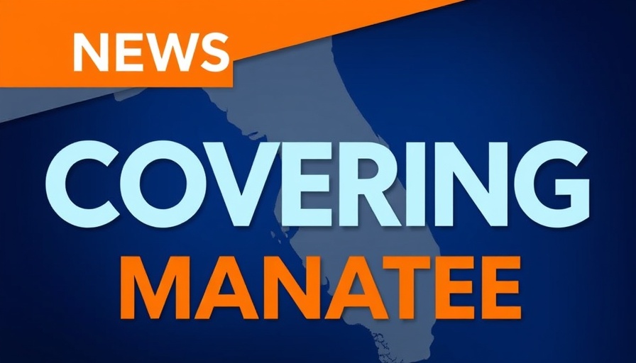 Manatee County news graphic indicating coverage area.