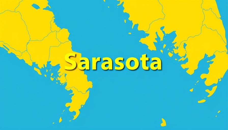 Sun Coast recent news map highlighting Sarasota area.
