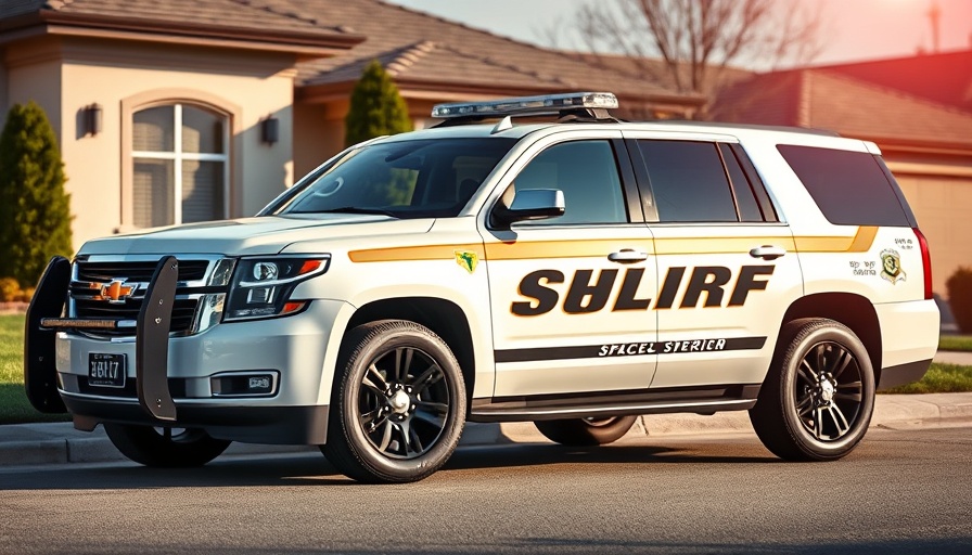 Sheriff SUV parked outdoors in Manatee County