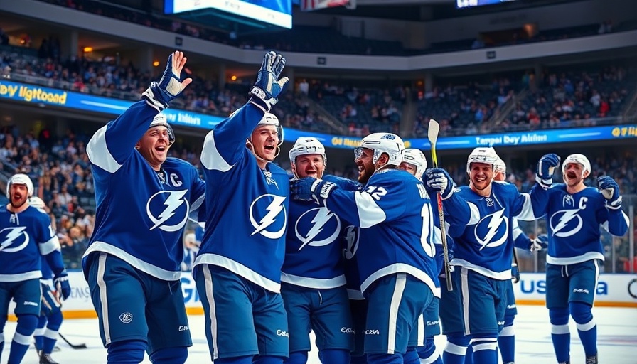 Tampa Bay Lightning celebrate win over Florida Panthers