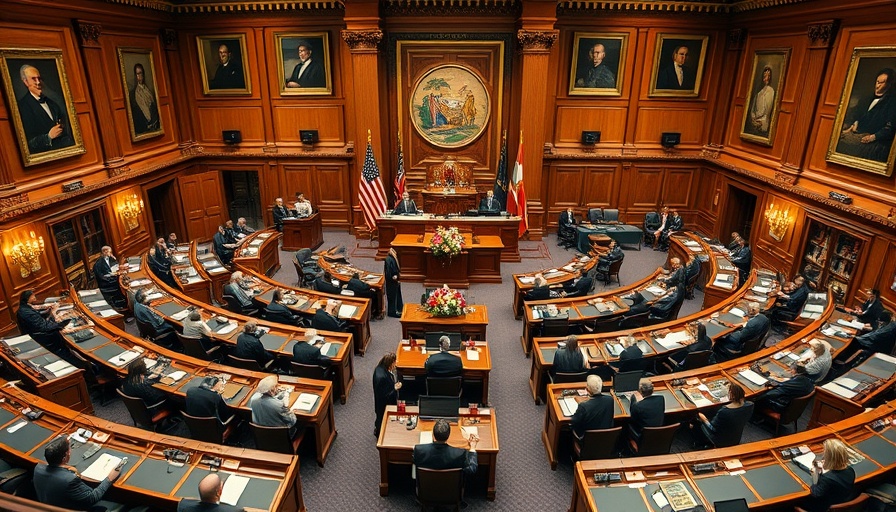 Florida lawmakers discuss budget deal in chamber.