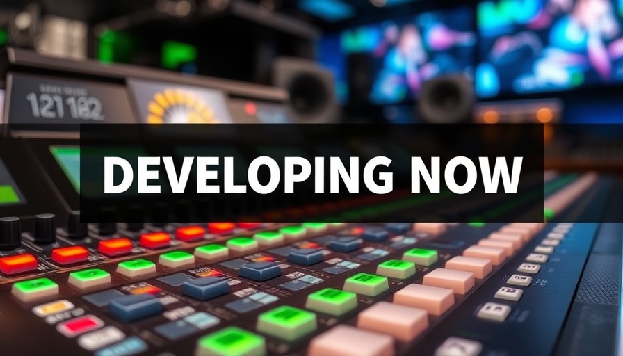 Sun Coast recent news headline with mixing console