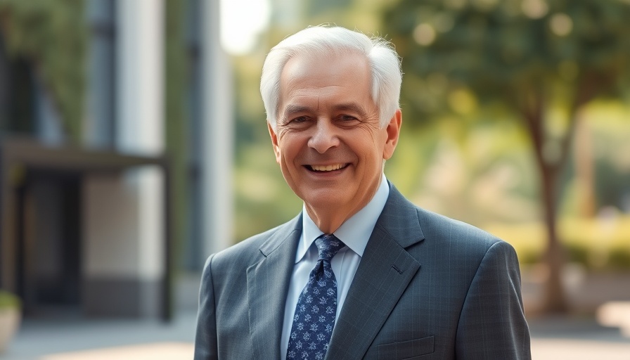 Smiling man in suit outdoors, John Thrasher FSU President Emeritus Dies.
