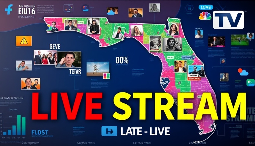 CC-TV Charlotte County Live Stream graphic with Florida map