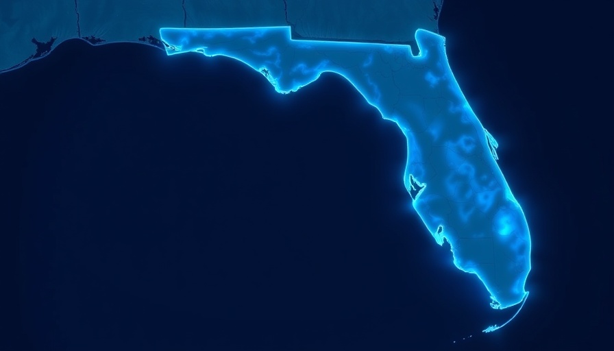 Map highlighting Safety Harbor area in Florida
