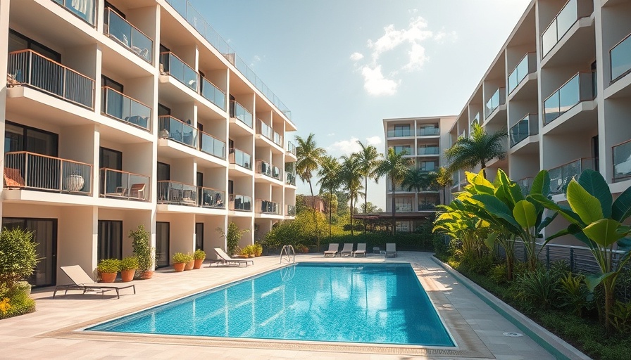 St Petersburg apartment water bills, modern complex with pool.