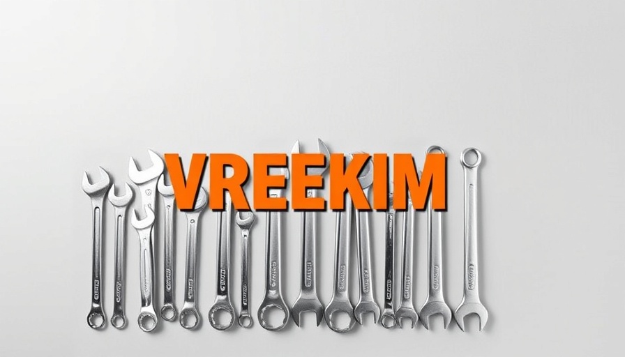 Assorted wrench sets advertisement with bold orange text.