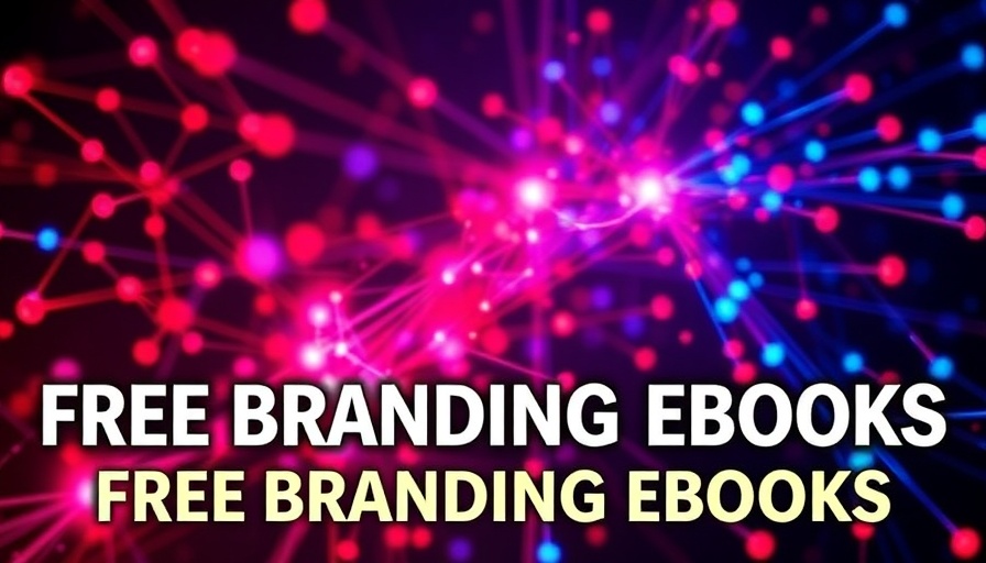 Free branding eBooks promo highlighting brand differentiation with digital network background.