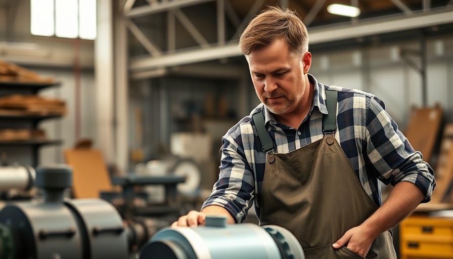 Family Business: Two men collaborating in a workshop.