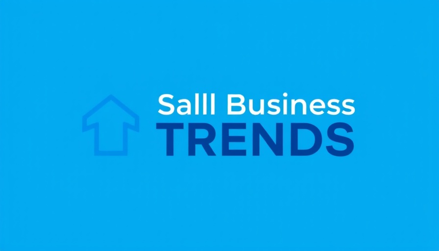 Small Business TRENDS logo in blue and white