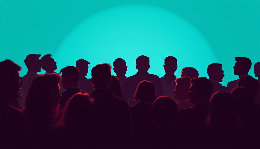 Illustrated talent decisions scene highlighting selected individuals.