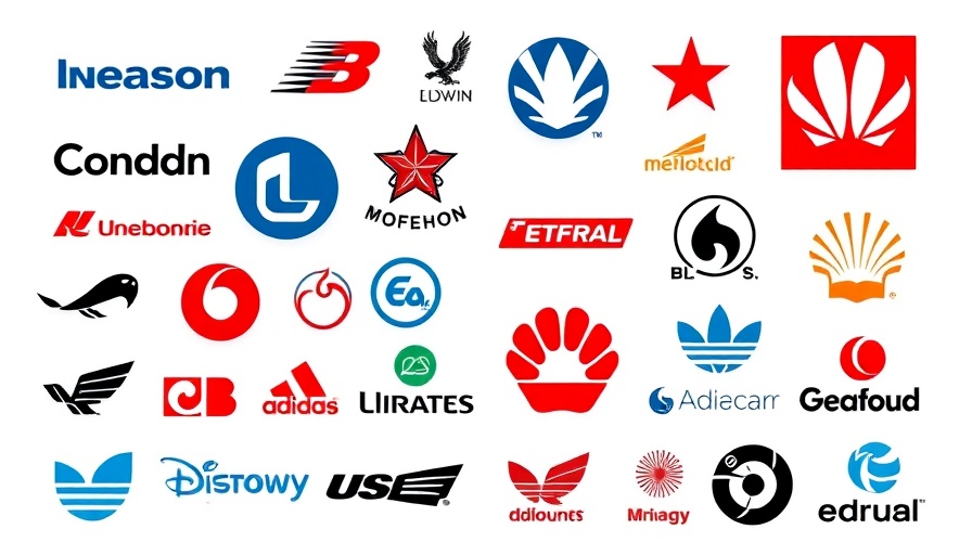 Collection of iconic brand logos representing brand assets.