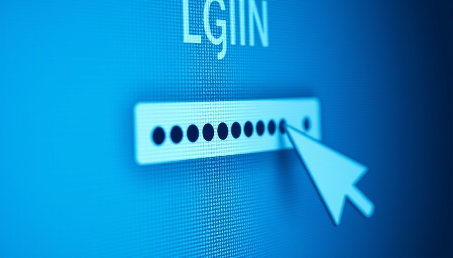 Close-up of login screen with password field, representing password policy.