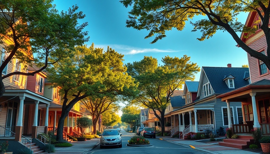 Affordable neighborhoods in Detroit with cozy houses and trees.