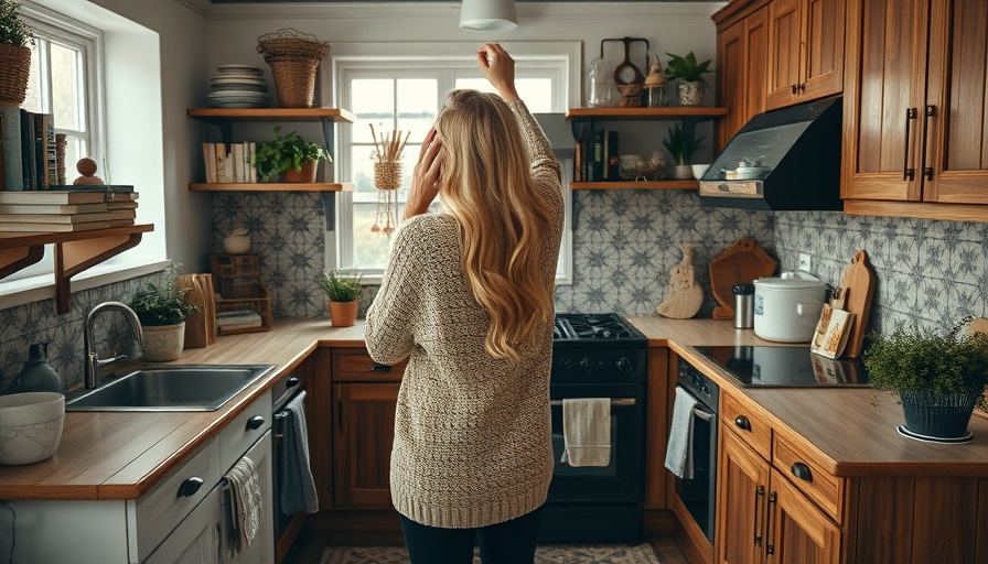Cozy vintage kitchen with decorative elements, romanticize your life at home.