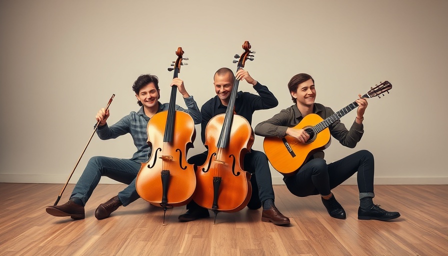 Jonathan Scales Fourchestra live concert featuring three musicians.