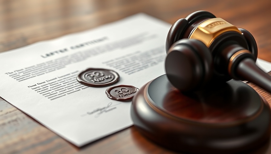 Texas Insurance Fraud Sentencing depiction with gavel and legal document.
