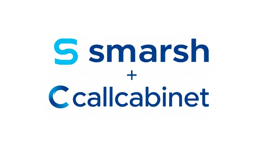 AI-Powered Voice Compliance: Smarsh acquires CallCabinet in blue and white logo.