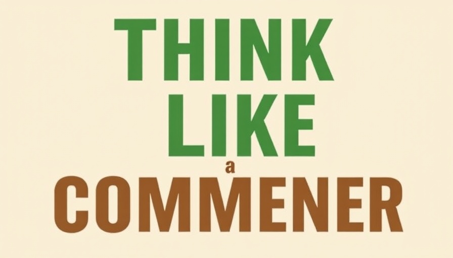 Think Like a Commoner book cover with bold typography