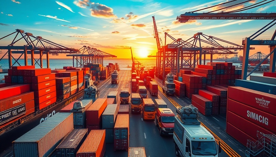 Networking strategies post import-export course completion at a busy port.