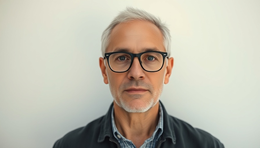 Senior man in glasses, close-up portrait, 2000 Watt Society