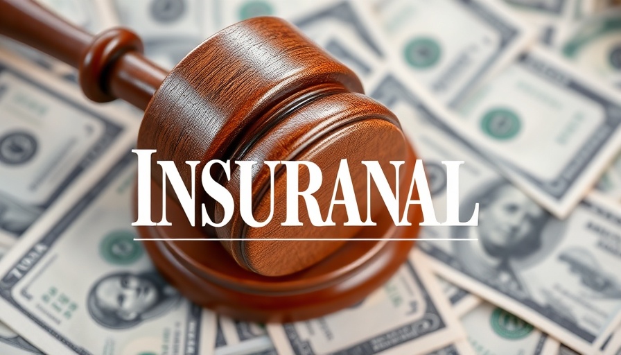 Pacific Palisades Fire water supply lawsuit depicted with money and gavel.