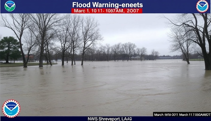 Flood Warning issued March 9 at 10:47AM CDT until March 11 at 7:00AM CDT by NWS Shreveport LA