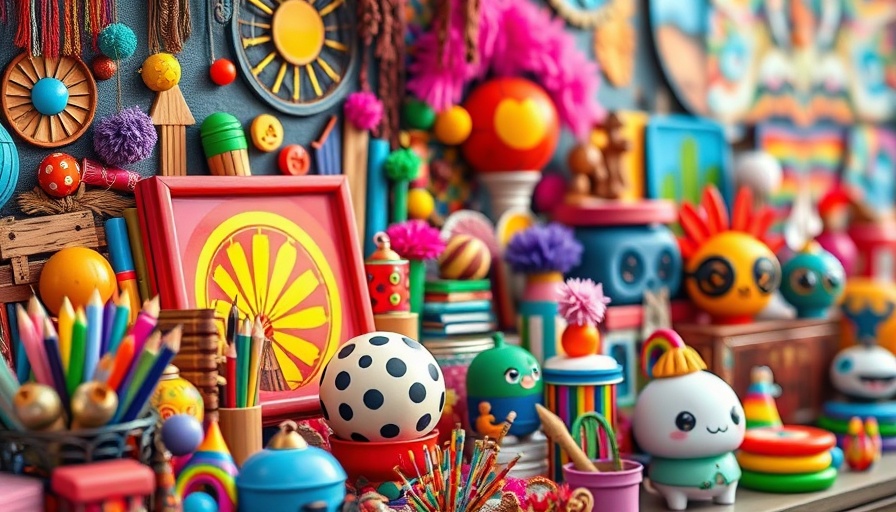 Kim Hastreiter Stuff Tells My Story - colorful art collection