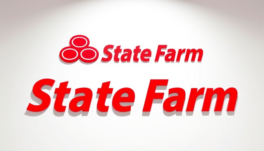 State Farm logo representing California homeowners insurance rate increases