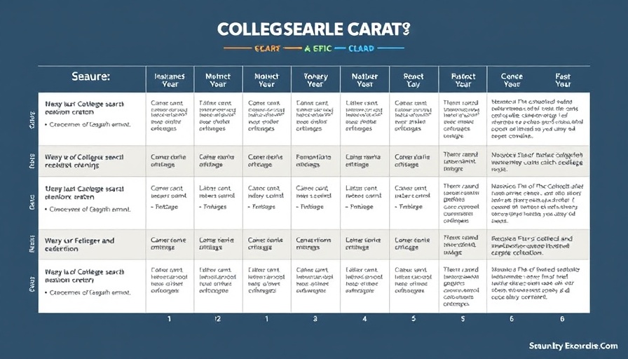 Chart of 12 metrics for choosing the best college towns 2025.
