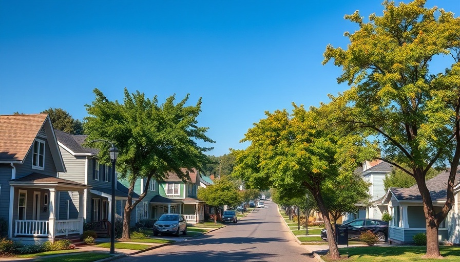 Charming neighborhood for renters in Overland Park KS, highlighting affordability.