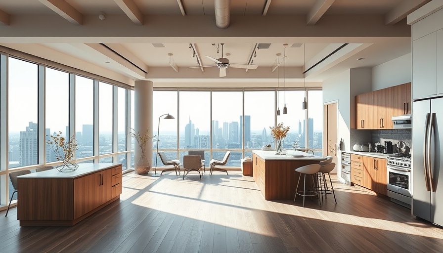 Modern affordable apartment interior in Riverdale with bright daylight.